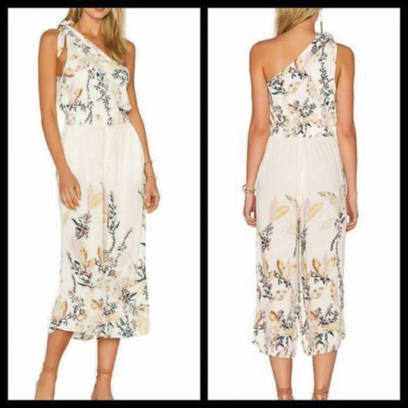 Free People Island Time Rayon Jumpsuit Medium NWT - Picture 4 of 9